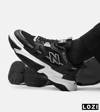 کفش کتانی مردانه و زنانه مشکی NEW BALANCE smith xvision v2