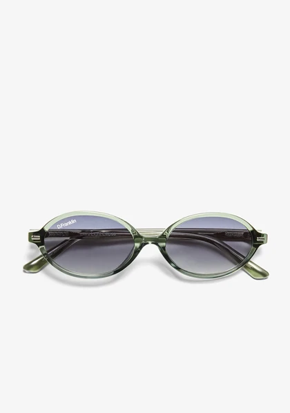 عینک آفتابی دی فرانکلین مدل D.franklin Ultra Light Ellipse Green / Grad Smoke