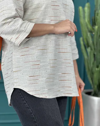 شومیز یقه هفت(41)کد3430