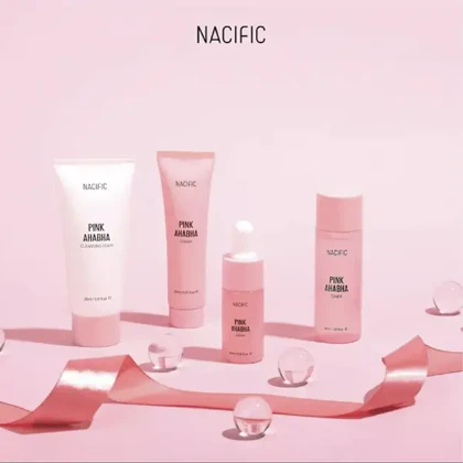 ست مراقبت پوستی Pink AHA BHA Kit ناسیفیک