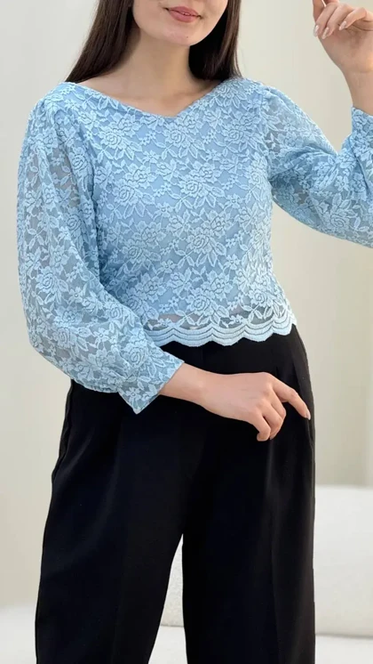 شومیز کراپ مینو