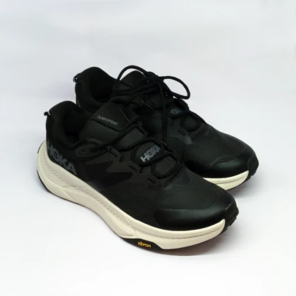 کفش روزمره مردانه هوکا مدل Hoka Transport Black/Alabaster