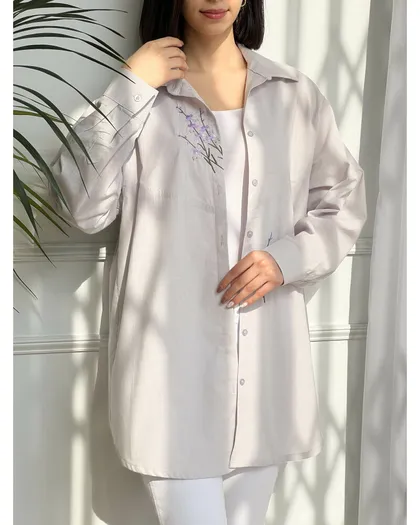 تونیک گلدوزی یاس