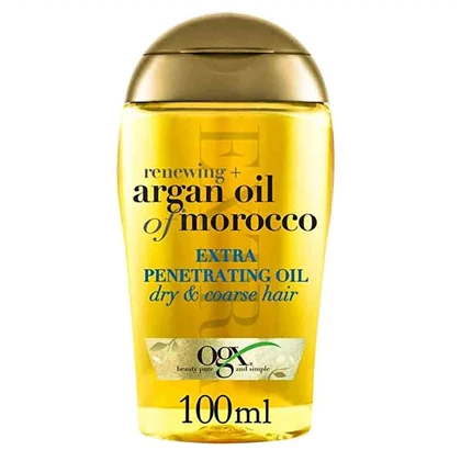 روغن مو او جی ایکس OGX مدل Argan Oil of Morocco حاوی روغن آرگان 100 میلی لیتر
