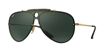 عینک آفتابی ریبن 3581N Blaze Shooter Gold Green Classic