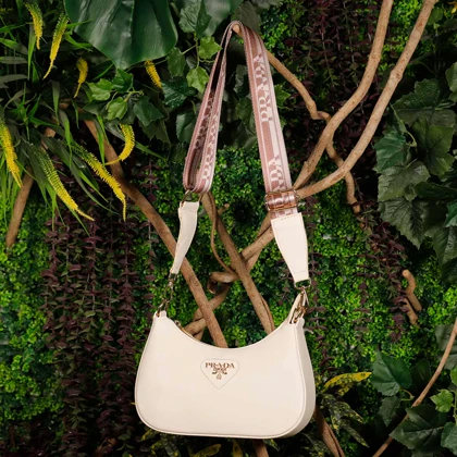 کیف زنانه پرادا Prada Triangle Logo Shoulder Bag A01