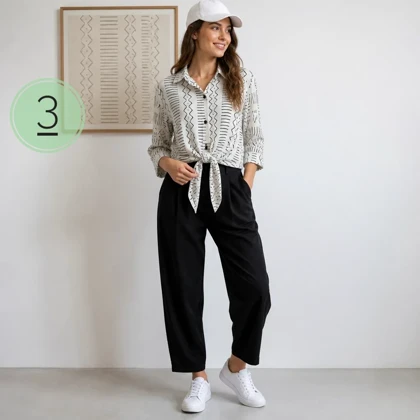 شومیز گره‌ای زنانه