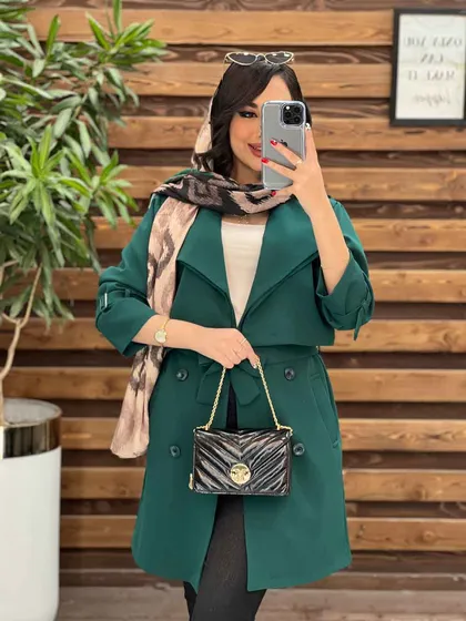 مانتو دویقه ژیله دار