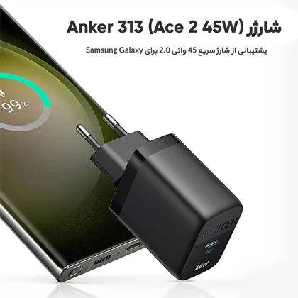 شارژر دیواری 45 وات انکر Anker مدل A2643 تایپ سی