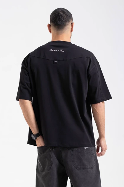 تیشرت باکسی PULL & BEAR یونیسکس