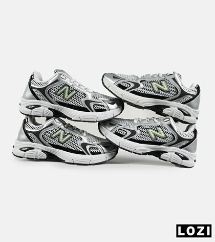 کفش کتانی مردانه و زنانه سفید مشکی سبز NEW BALANCE 1064 V.2 مدل 7466
