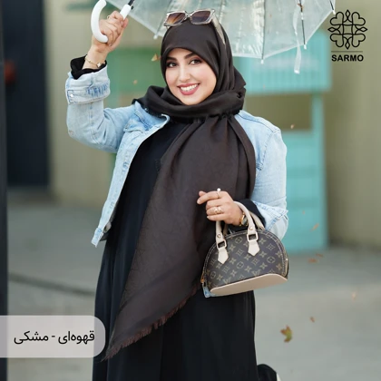 روسری ژاکارد رونا خطی