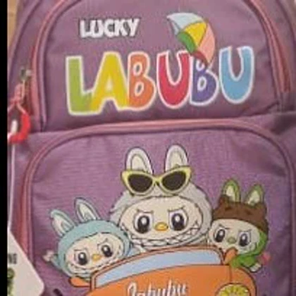 کوله پشتی مدرسه ای لابوبو Labubu-lucky