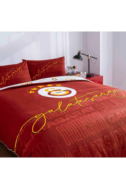 سرویس روتختی دو نفره Taç پنبه طرح Galatasaray - چندرنگ