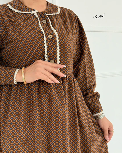 پیراهن طلوع ( گل‌گلی ) کد محصول 1369