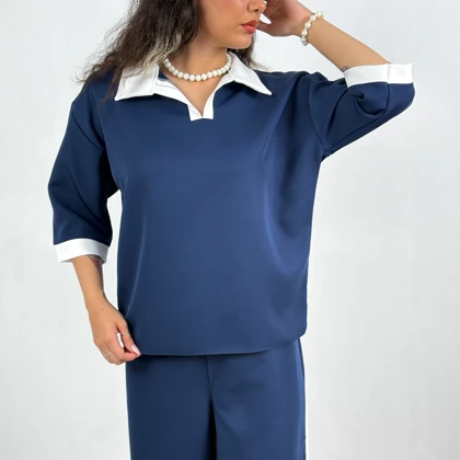 ست پولوشرت شلوار زنانه 2072