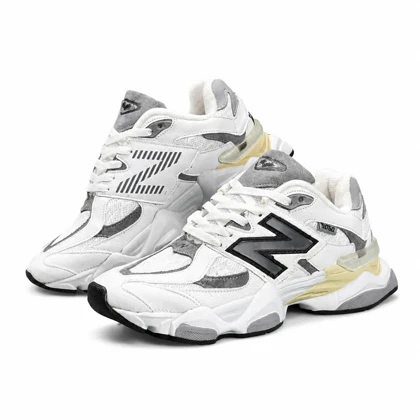 کفش کتانی زنانه مدل نیوبالانس 9060 سفید طوسی New Balance 9060