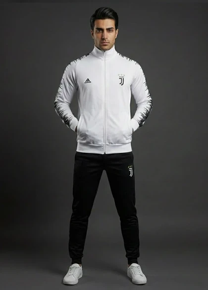 ست سویشرت شلوار یوونتوس مردانه مدل R77