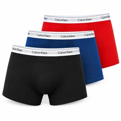 پک 3 عددی شورت مردانه کلوین کلاین (Calvin Klein) مدل اسپرت – جنس نخ پنبه
