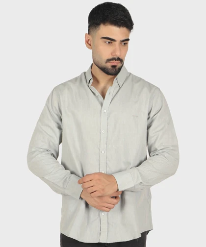 پیراهن مردانه آستین بلند ساده 3975