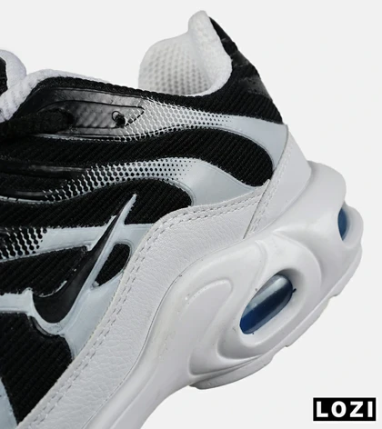 کفش کتانی مردانه و زنانه مشکی سفید NIKE AirMax Plus TN Ultra مدل 7710
