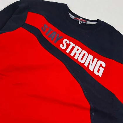 بلوز شلوار تینیجری پسرانه STAY STRONG