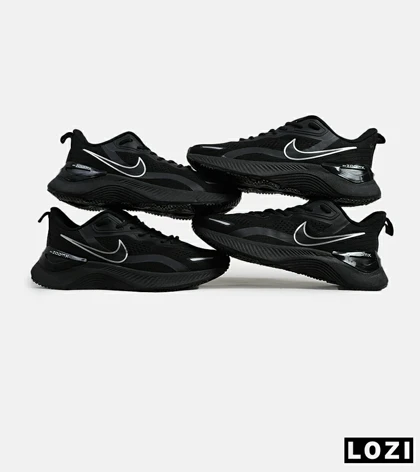 کفش کتانی مردانه و زنانه مشکی NIKE zoom X