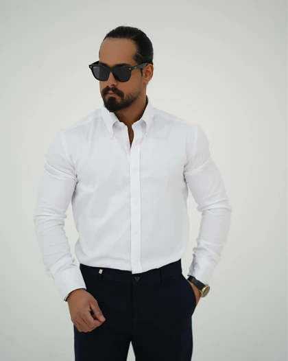 پیراهن آستین بلند ساده