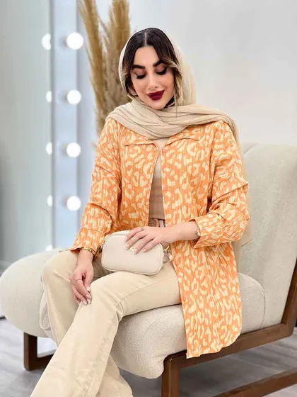 شومیز طرح دار ملودی