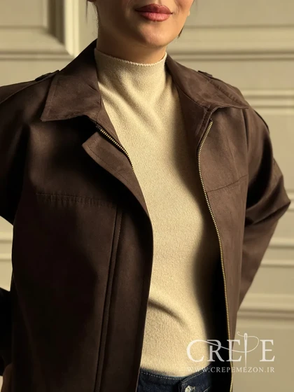 کت جیر جلو زیپ