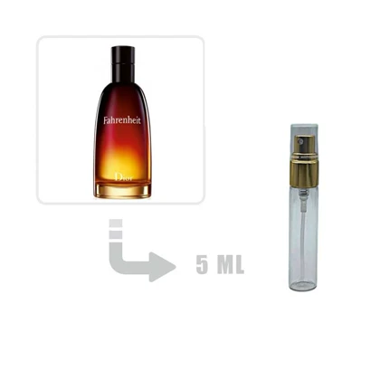 دکانت عطر ادکلن دیور فارنهایت مردانه (ادوتویلت) 5 میل اصلی Dior Fahrenheit EDT for Men 5ml