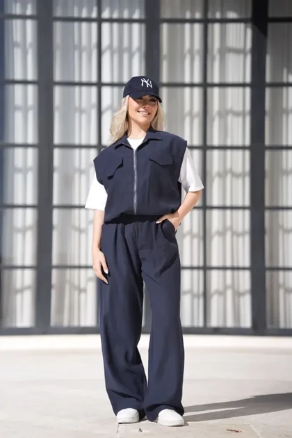 ست وست و شلوار زمرد