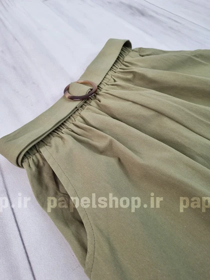 دامن جیب کراس ساده
