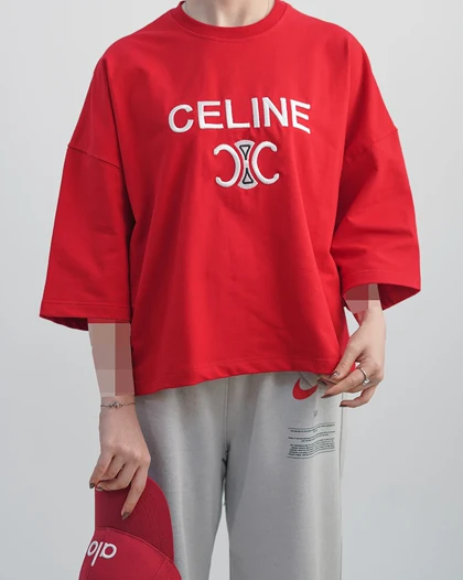 تیشرت باکسی celine | هیبا