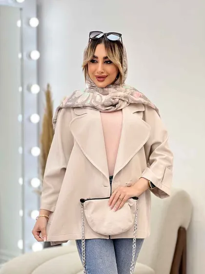 مانتو مازراتی کیف دار