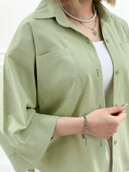 شومیز زنانه لینن الهه