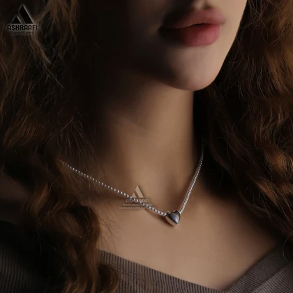 گردنبند مرواریدی Heart Necklace S1