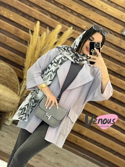 مانتو یقه انگلیسی دلتا