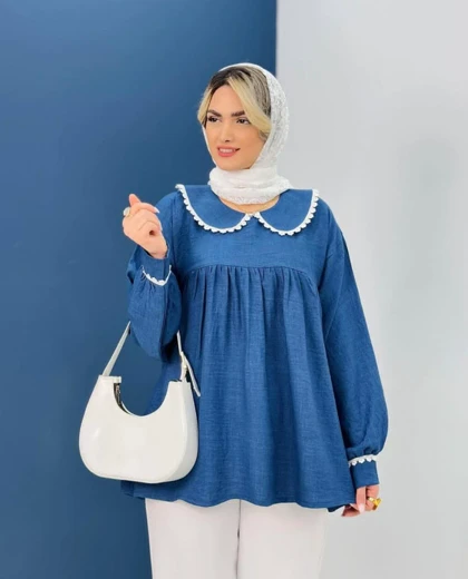 شومیز عروسکی زنانه کد 403041