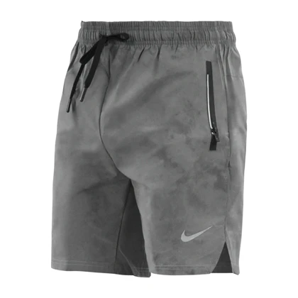 شلوارک ورزشی مردانه نایک مدل Dri Fit-9036 طوسی روشن