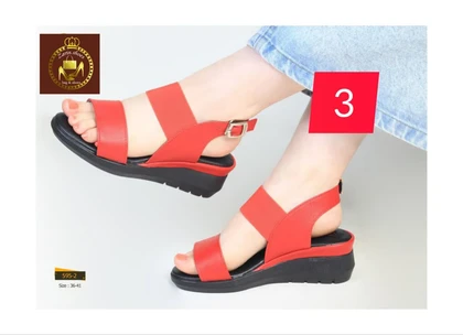 صندل لژدار زنانه اسپرت تمام طبی 595-2