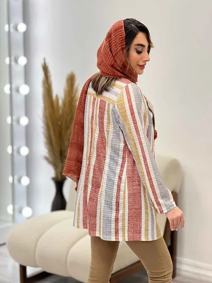 مانتو دو جیب نما کژال
