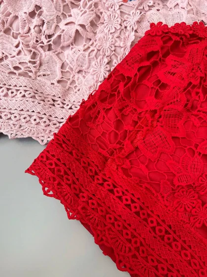 نیم‌تنه دانتل پشت کش کد 3827