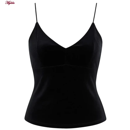 تاپ زنانه ماییلدا مدل مخمل کد 5471-861