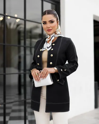 مانتو مدل ساناز کد 2514