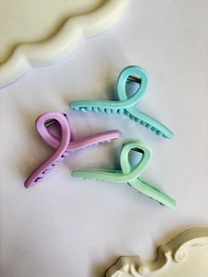 کلیپس روبانی پاستیلی- کد 1137