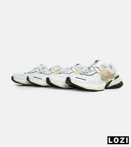 کفش کتانی مردانه و زنانه سفید کرم Nike cushlon