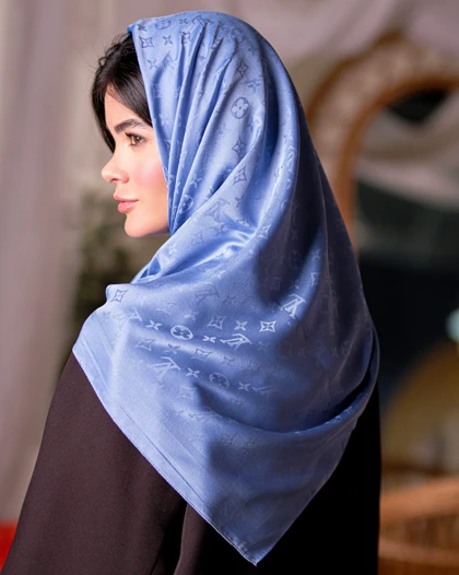 روسری کاریان ابریشم LV (قواره 90) 30120