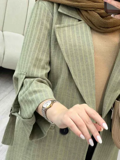 مانتو آستین سگک الیکا