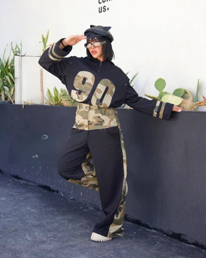 ست هودی شلوار چیریکی ماهورا